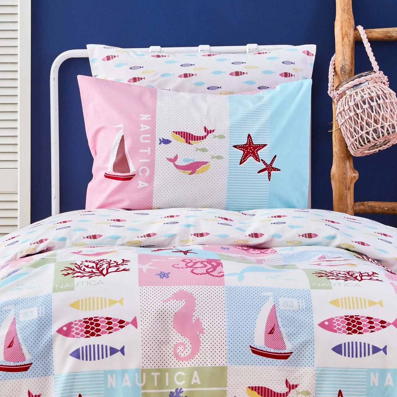 Постільна білизна Nautica Home - Marine ранфорс підлітковий - фото 2