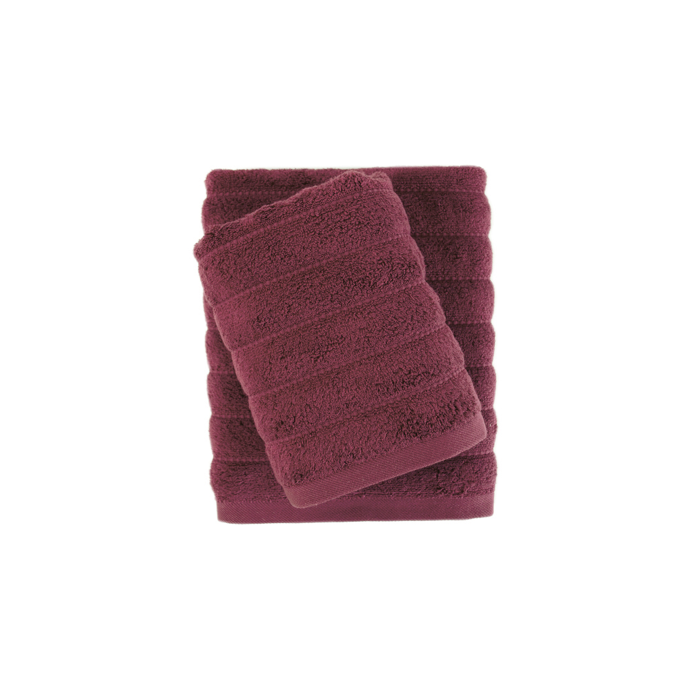 Рушник Irya - Frizz microline bordo бордовий 90*150 - фото 2