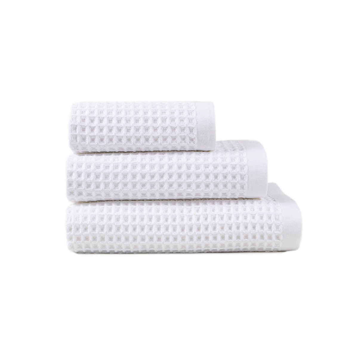 Рушник Lotus Home - Waffle white білий 70*140 - фото 6