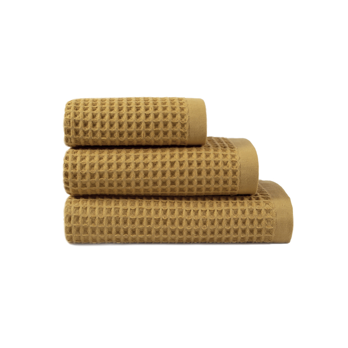 Рушник Lotus Home - Waffle mustard гірчичний 50*90 - фото 6