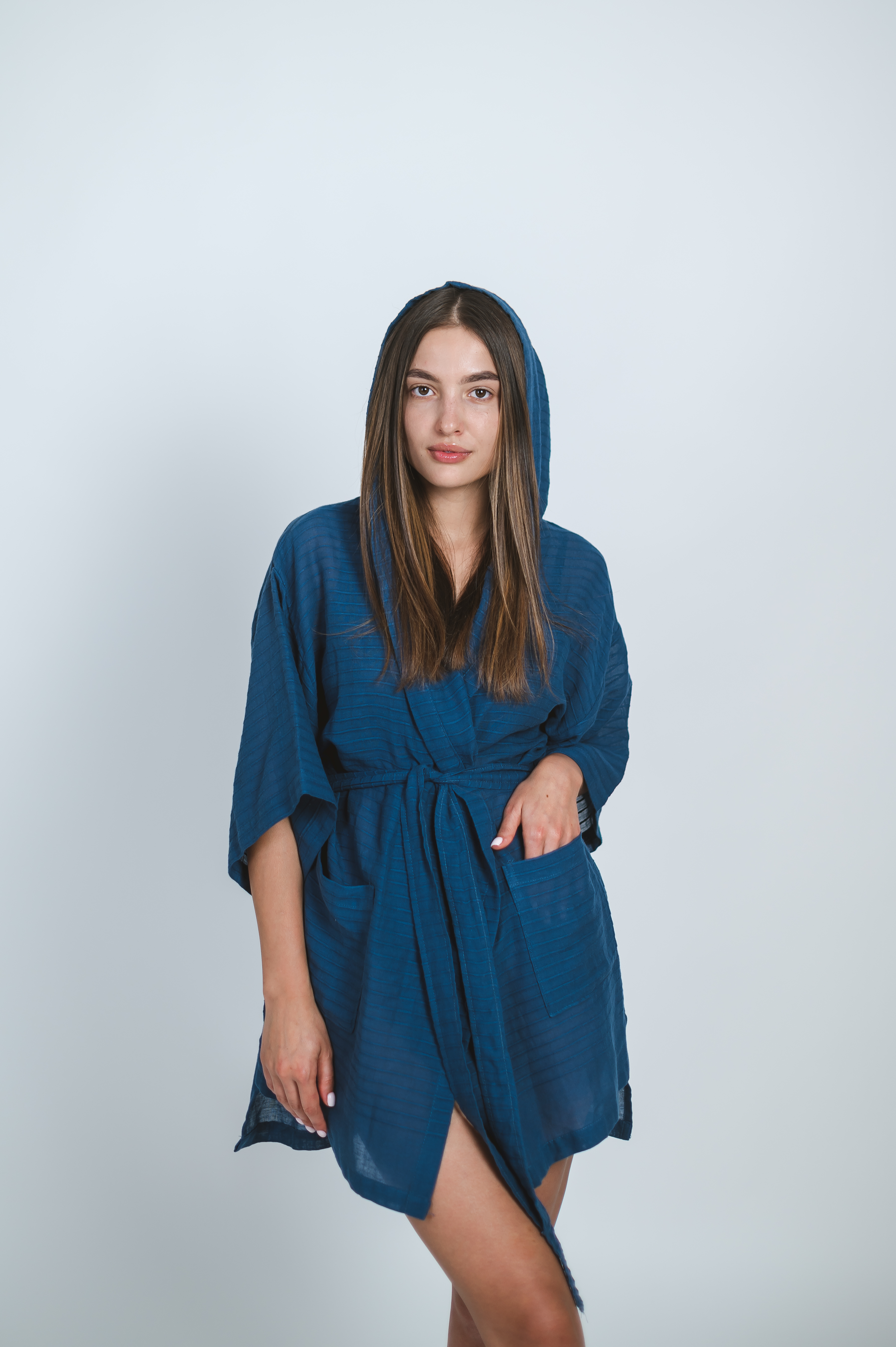 Халат Buldans - Bianca indigo L/XL - фото 6