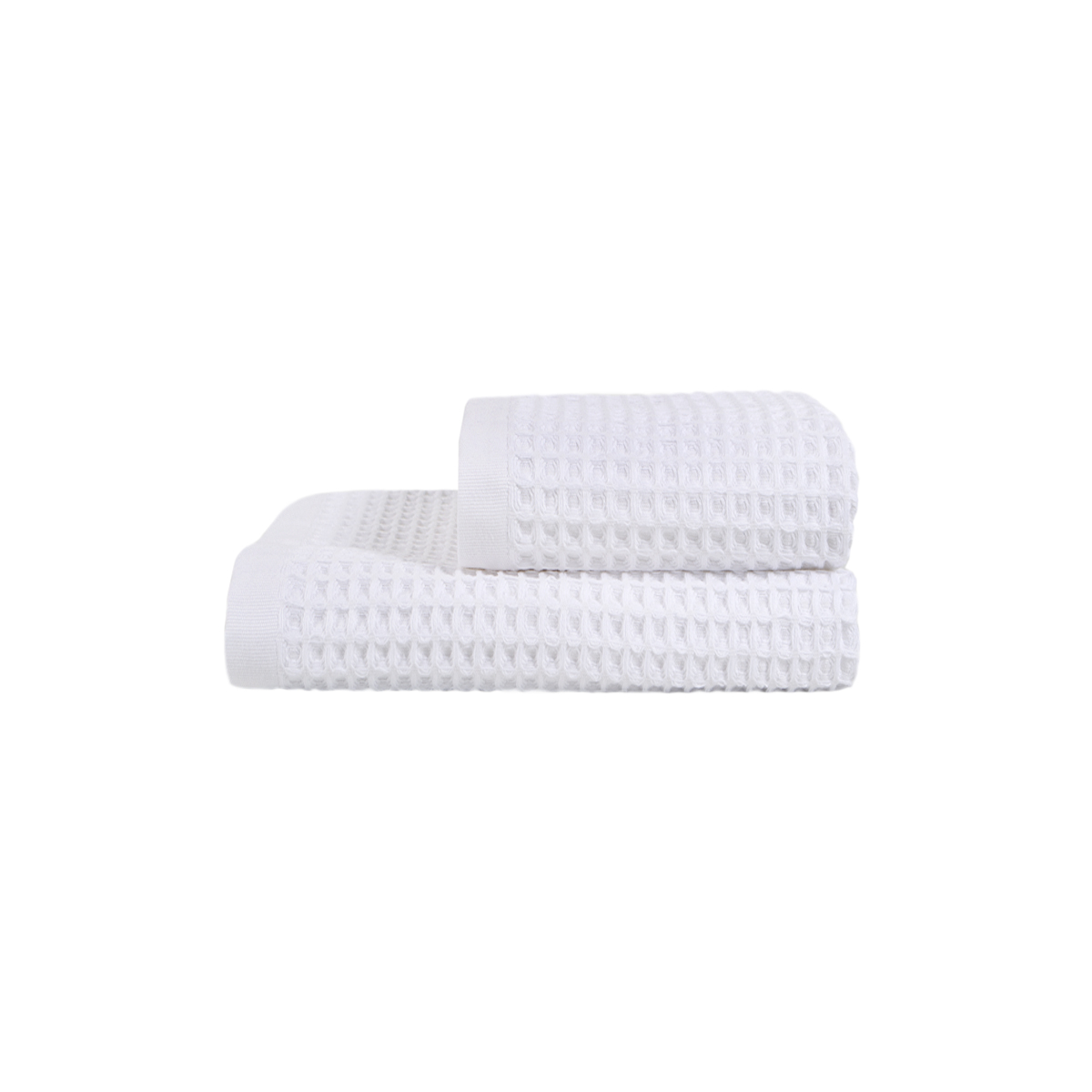 Рушник Lotus Home - Waffle white білий 70*140 - фото 7