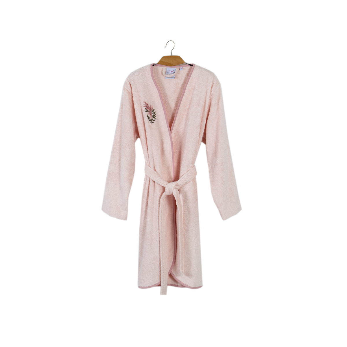 Халат махровий Irya - Rina pembe L/XL рожевий - фото 3