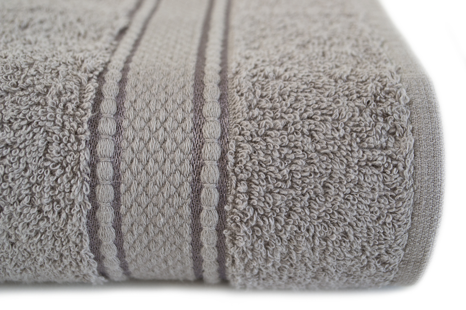 Рушник Karaca Home - Daily Soft gri сірий 70*140 - фото 3