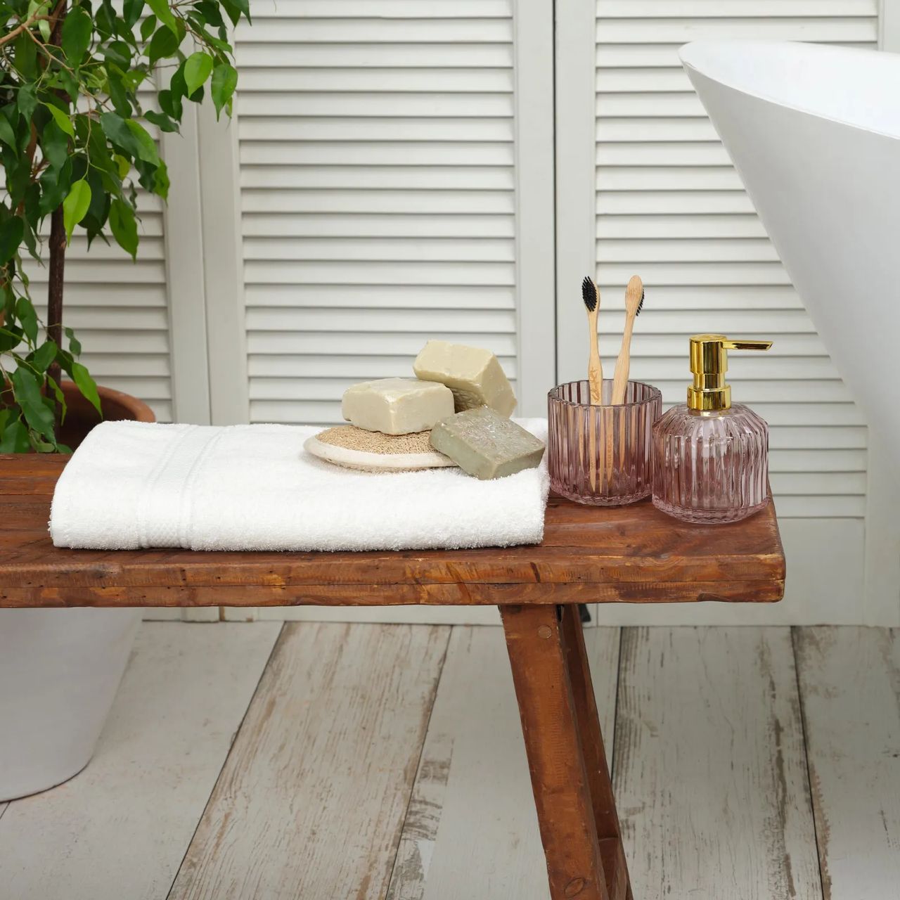 Рушник Karaca Home - Daily Soft offwhite молочний 70*140 - фото 4