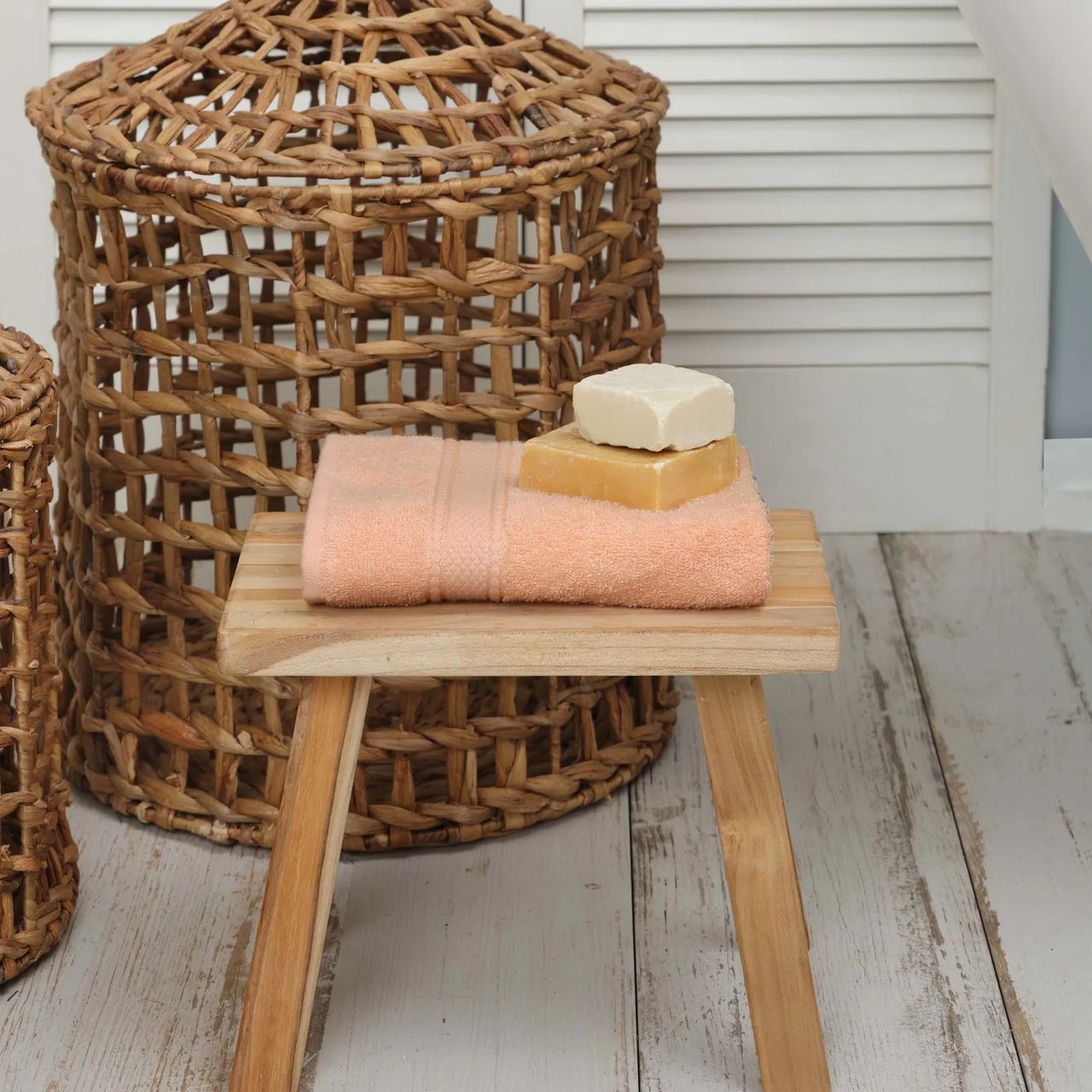 Рушник Karaca Home - Daily Soft y.agzi персиковий 50*90 - фото 4