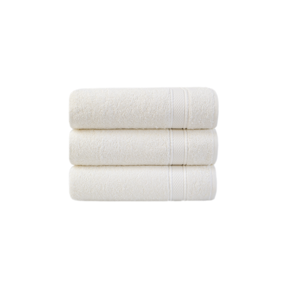 Рушник Karaca Home - Daily Soft offwhite молочний 70*140
