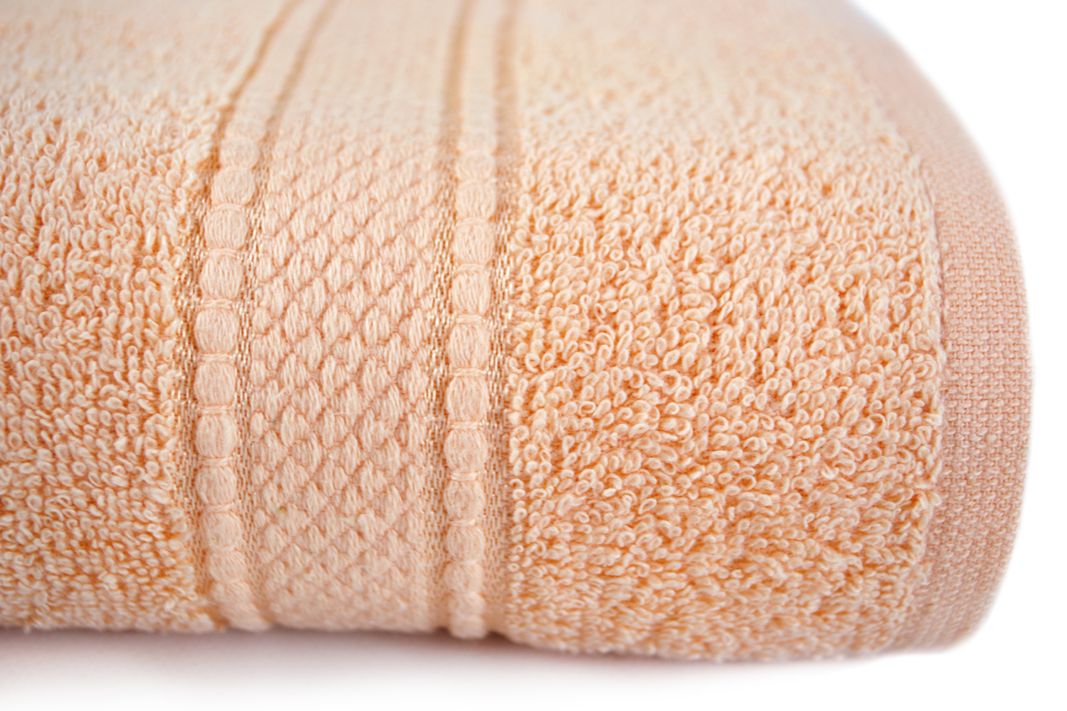 Рушник Karaca Home - Daily Soft y.agzi персиковий 50*90 - фото 3