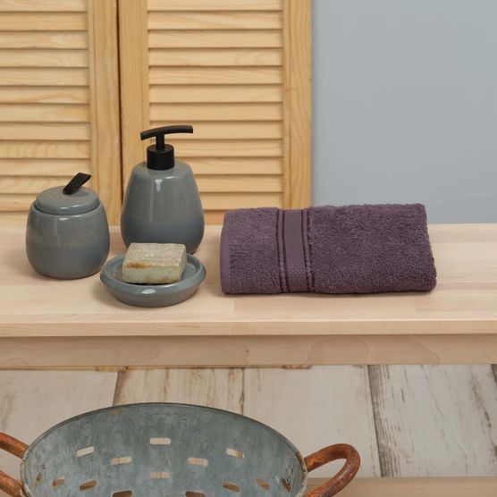 Рушник Karaca Home - Daily Soft antrasit антрацит 50*90 - фото 4