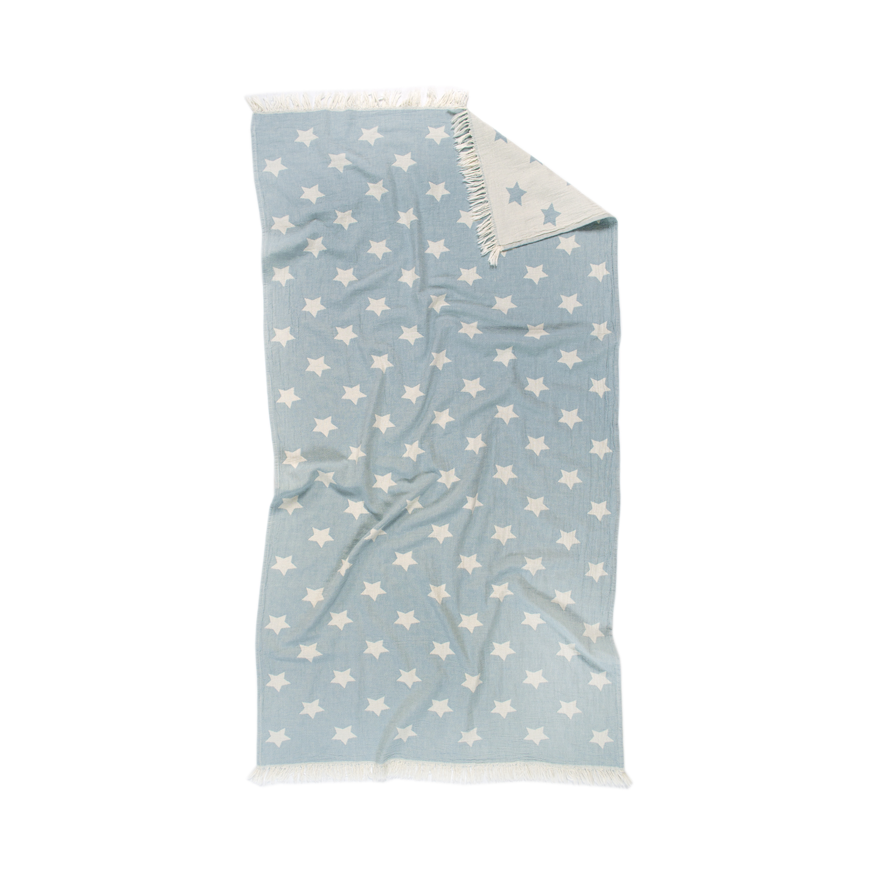 Рушник Lotus Home Pestemal - Star 90*160 teal блакитний