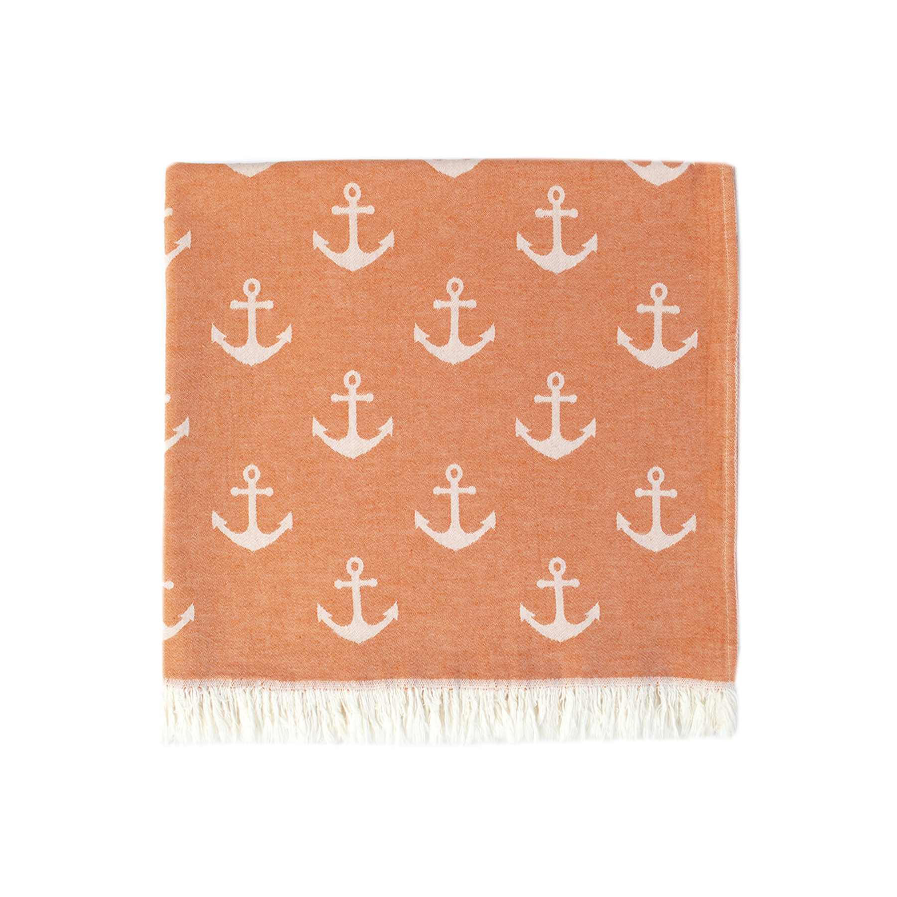 Рушник Lotus Home Pestemal - Anchor 90*160 orange помаранчевий - фото 2