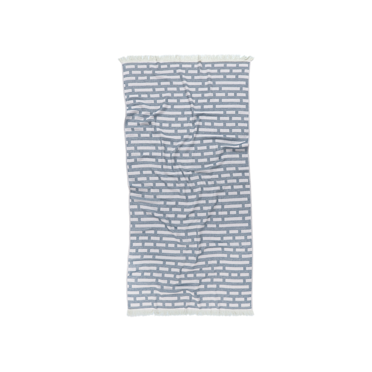 Рушник жаккардовое Buldans - Palmira purple grey сірий 90*170 - фото 2