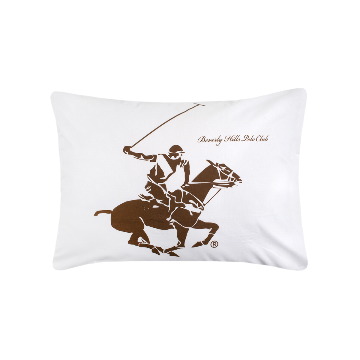 Наволочки Beverly Hills Polo Club - BHPC 004 Brown 50*70 (2 од) - фото 2