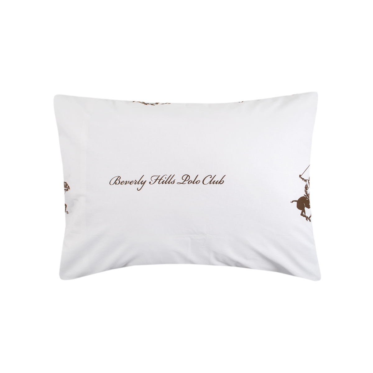 Наволочки Beverly Hills Polo Club - BHPC 004 Brown 50*70 (2 од) - фото 3