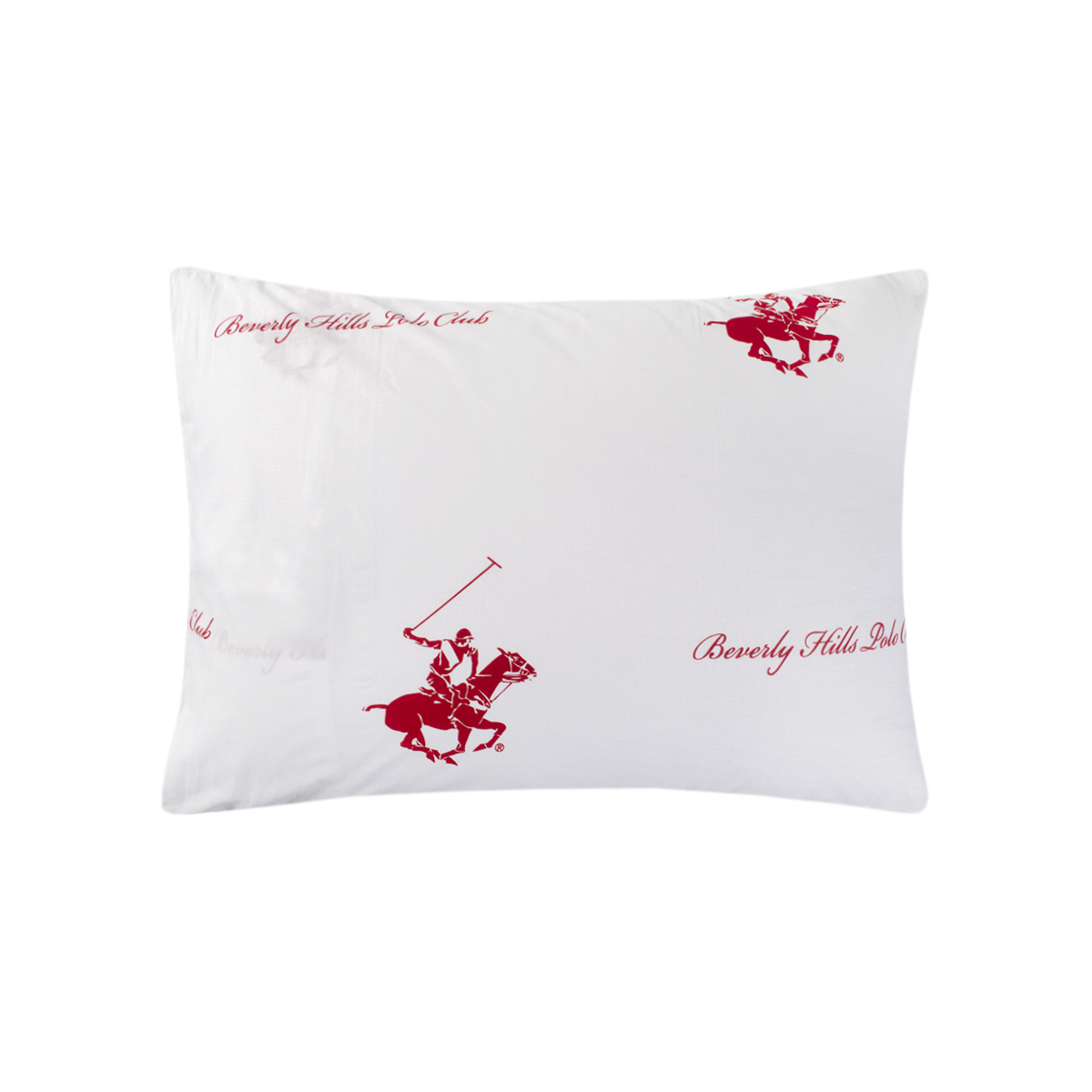 Наволочки Beverly Hills Polo Club - BHPC 004 Red 50*70 (2 од) - фото 3