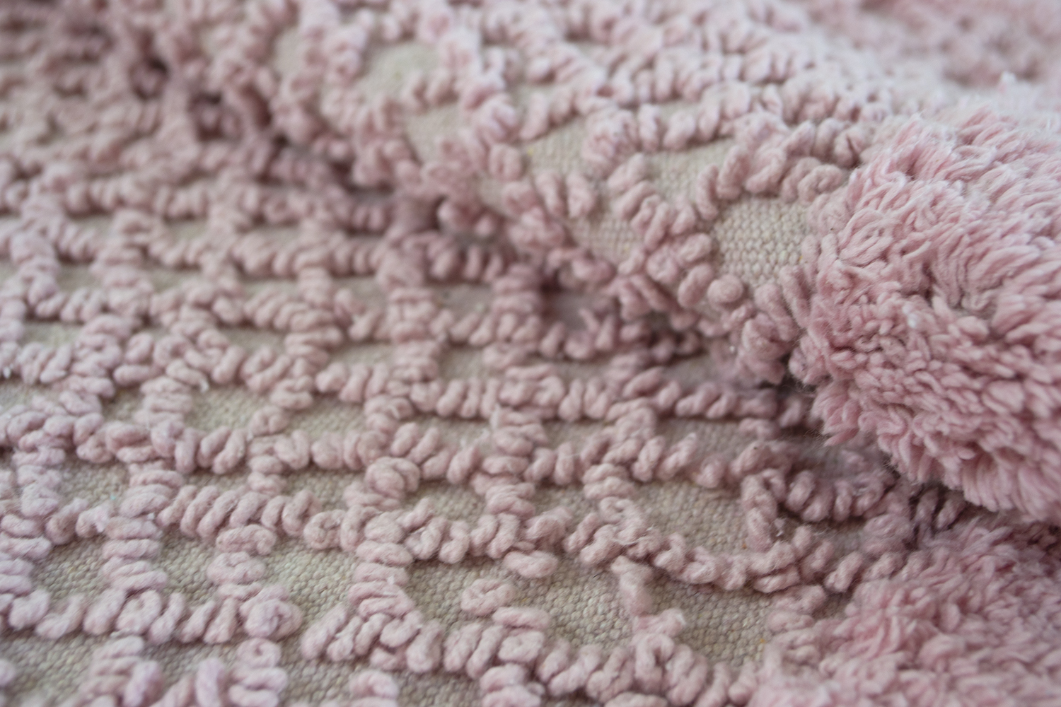 Килимок Irya - Waffles pink 60*120 - фото 3