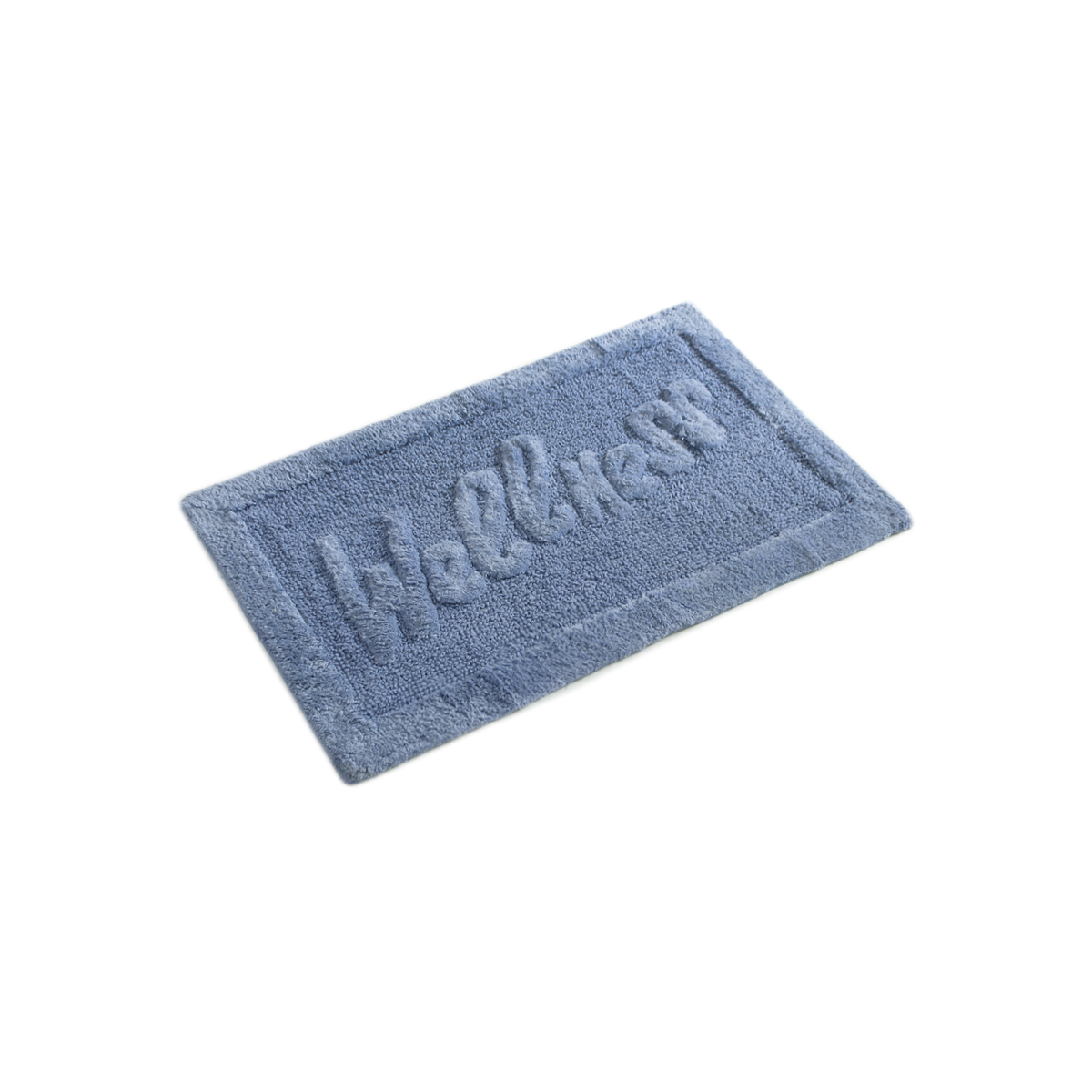 Килимок Irya - Welness blue блакитний 50*80