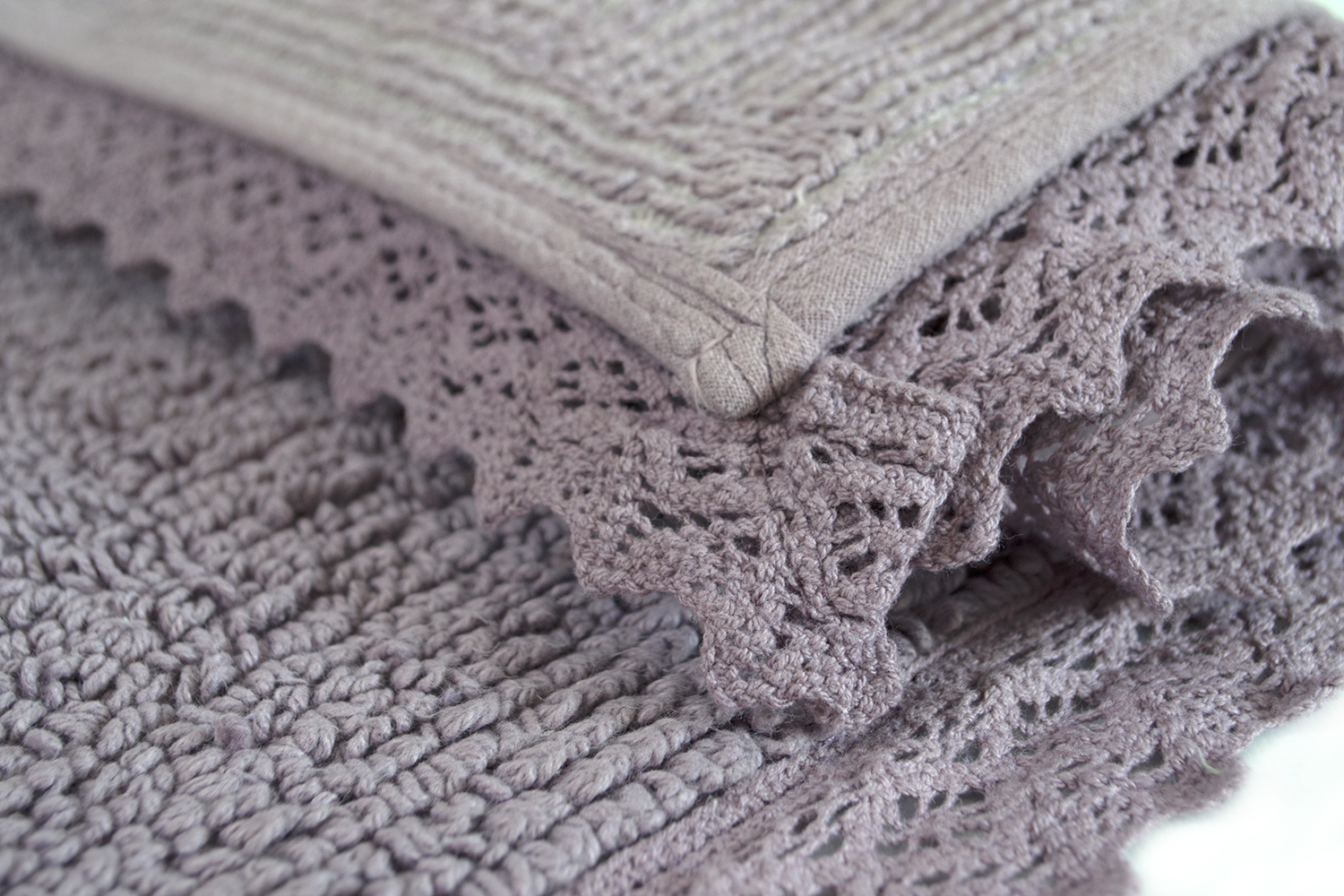 Килимок Irya - Polka lavender бузковий 50*90 - фото 4