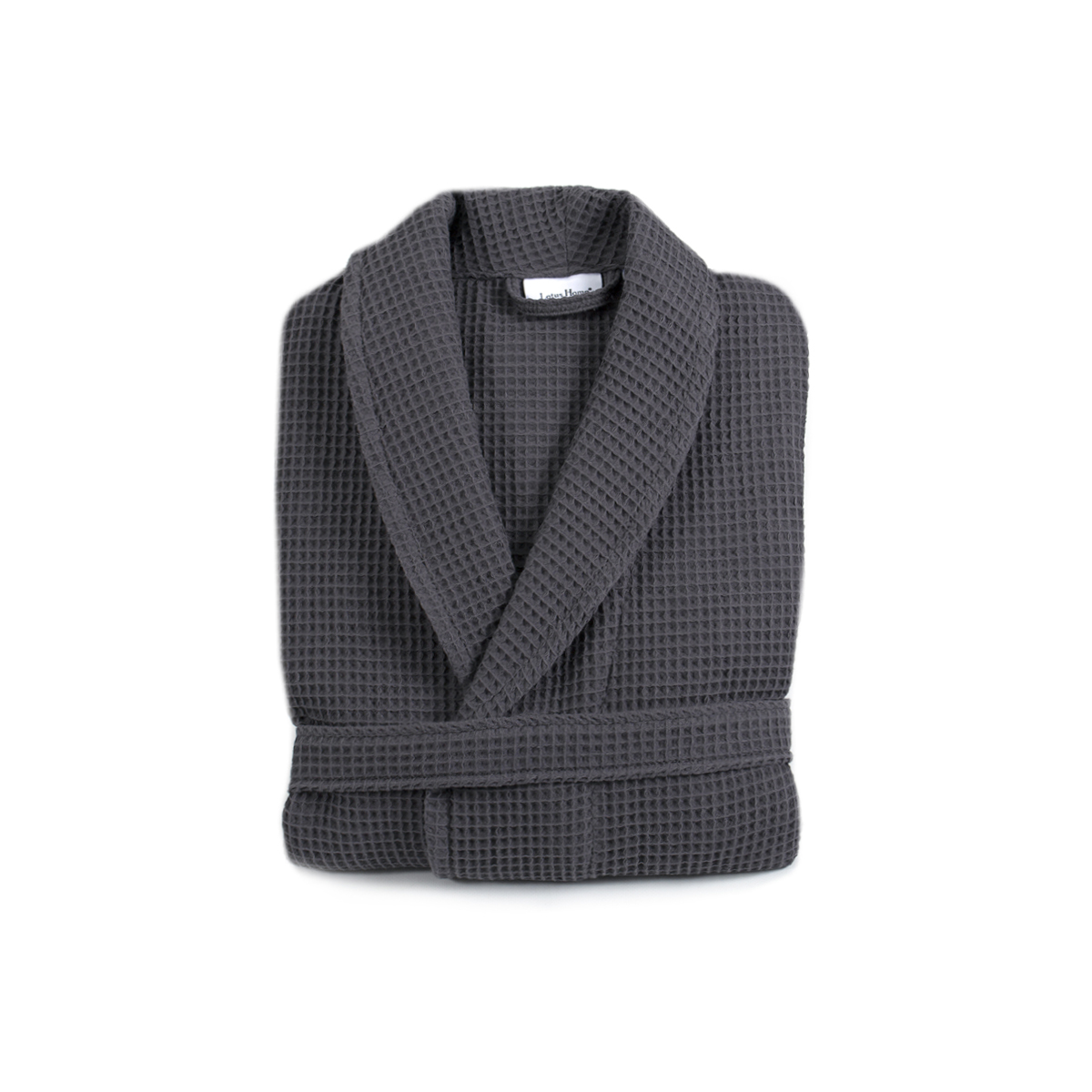 Халат Lotus Home - Waffle antrasit 2XL