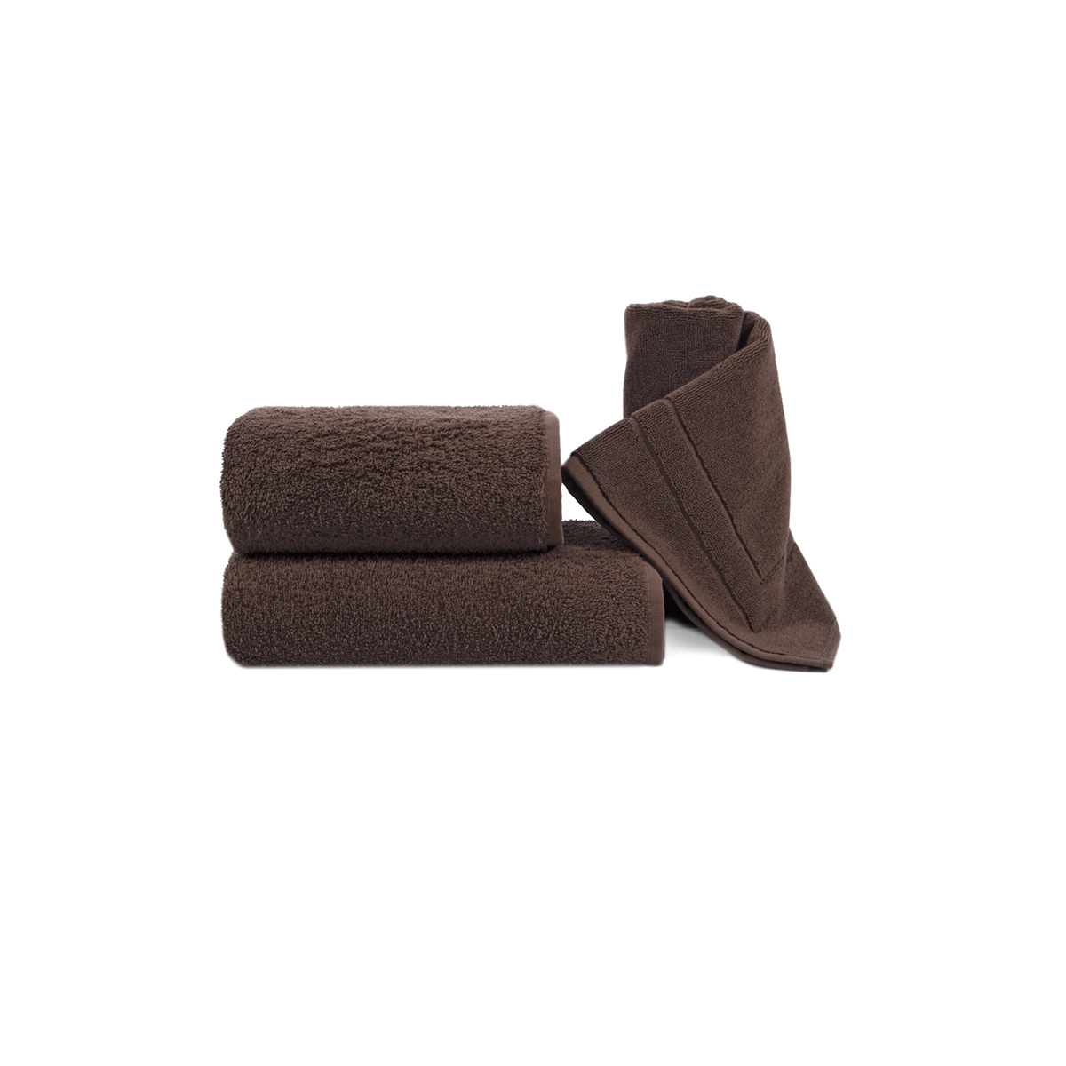Рушник Lotus Home - Hotel Basic коричневий 70*140 (16/1) 500 г/м² - фото 7