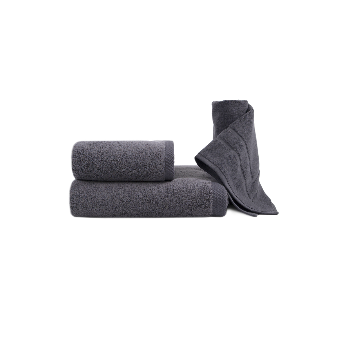 Рушник Lotus Home Готель Premium - Microcotton Antrasit 70*140 550 г/м² - фото 8