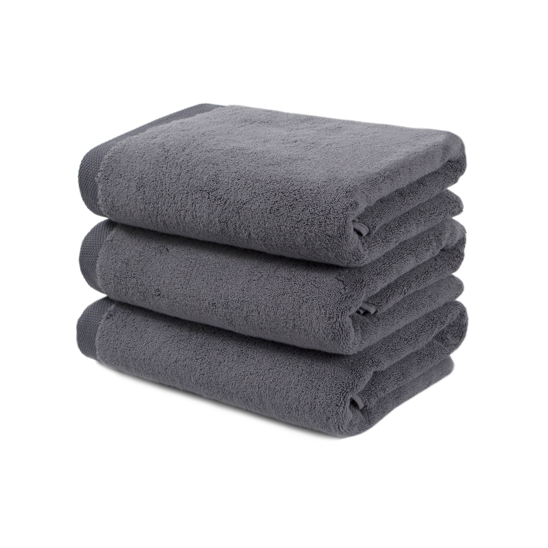 Рушник Lotus Home Готель Premium - Microcotton Antrasit 90*150 550 г/м² - фото 10