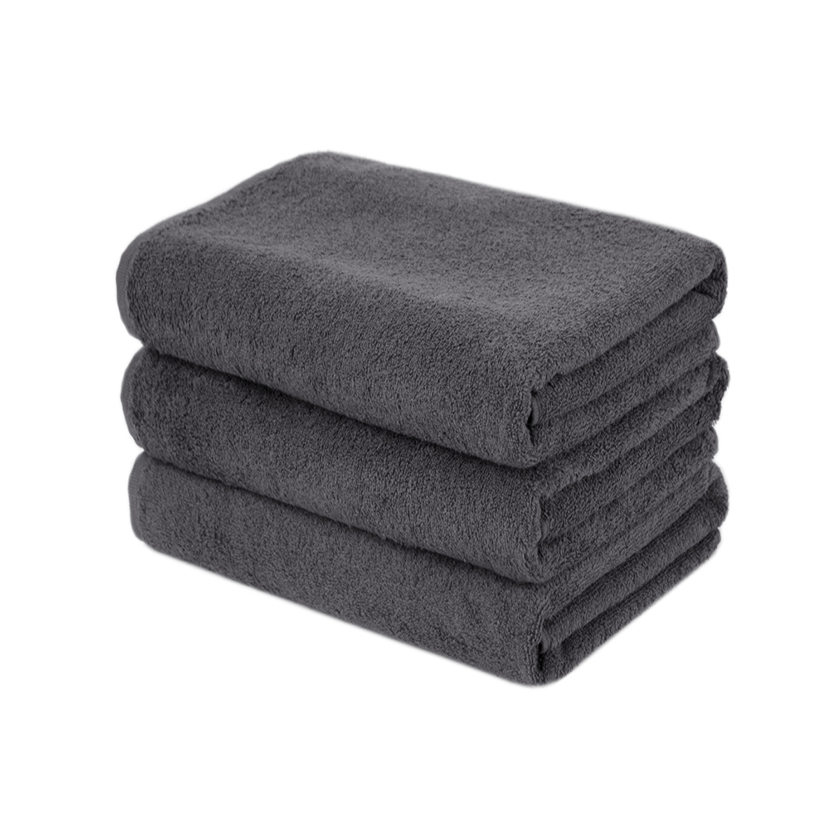 Рушник Lotus Home - Hotel Basic графіт 70*140 (20/2) 600 г/м²