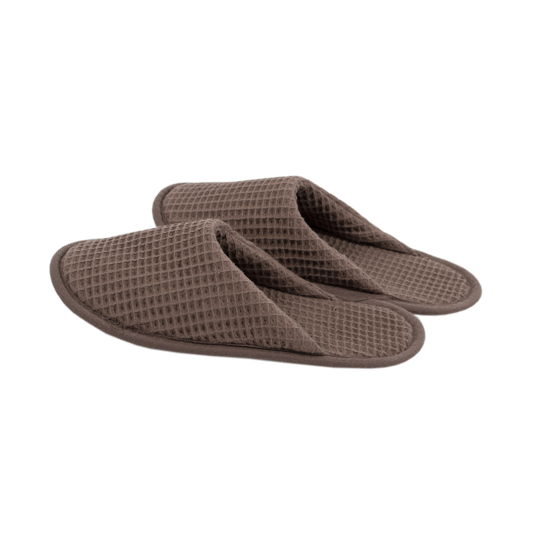 Капці Lotus Home - Waffle brown коричневий - фото 2