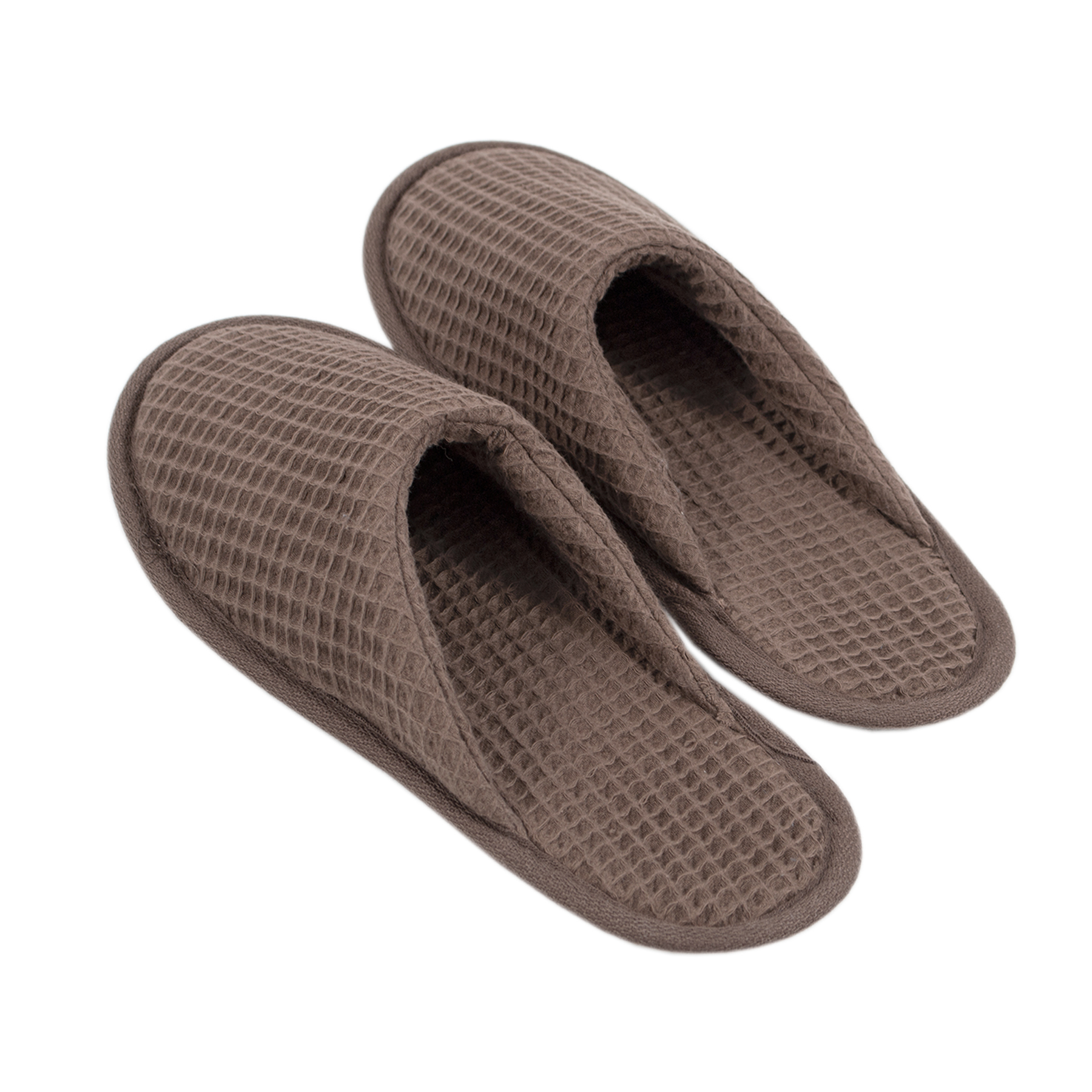 Капці Lotus Home - Waffle brown коричневий - фото 4