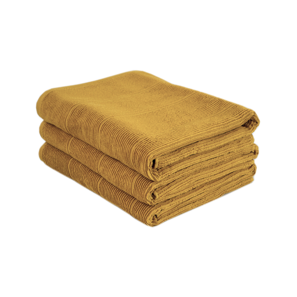 Рушник Lotus Home - Sophie mustard гірчичний 50*90 - фото 5