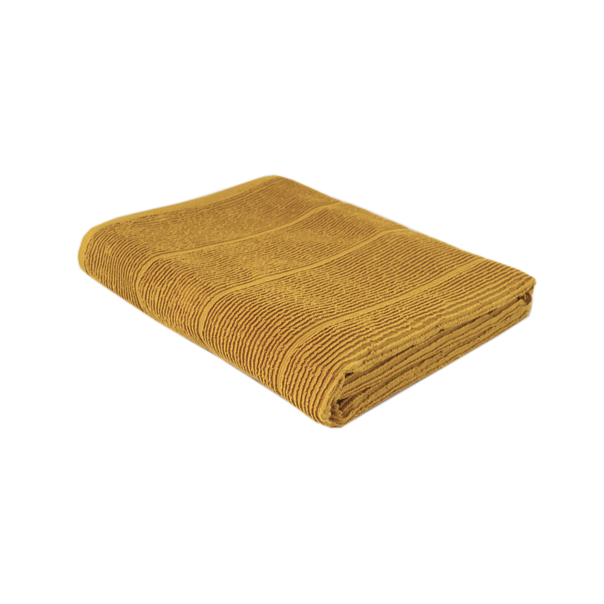 Рушник Lotus Home - Sophie mustard гірчичний 90*150 - фото 4