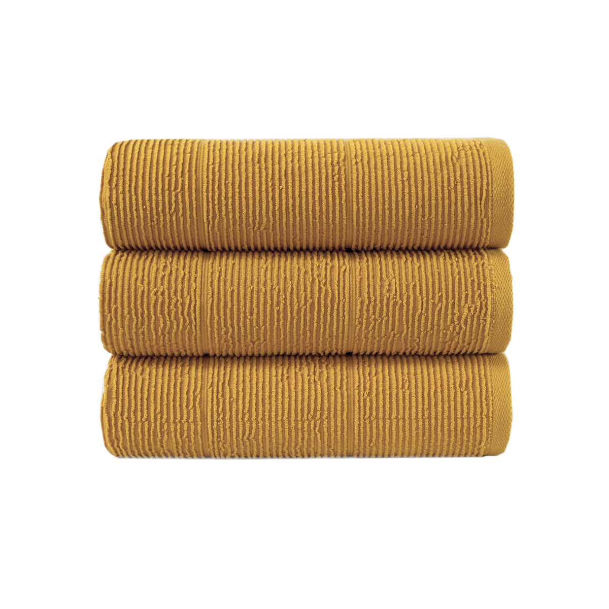 Рушник Lotus Home - Sophie mustard гірчичний 50*90