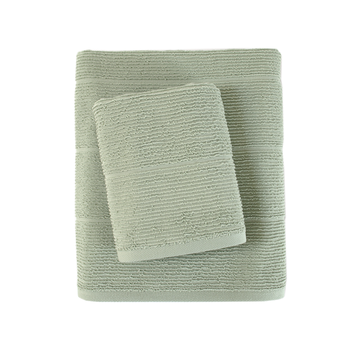 Рушник Lotus Home - Sophie sage green зелений 50*90 - фото 2