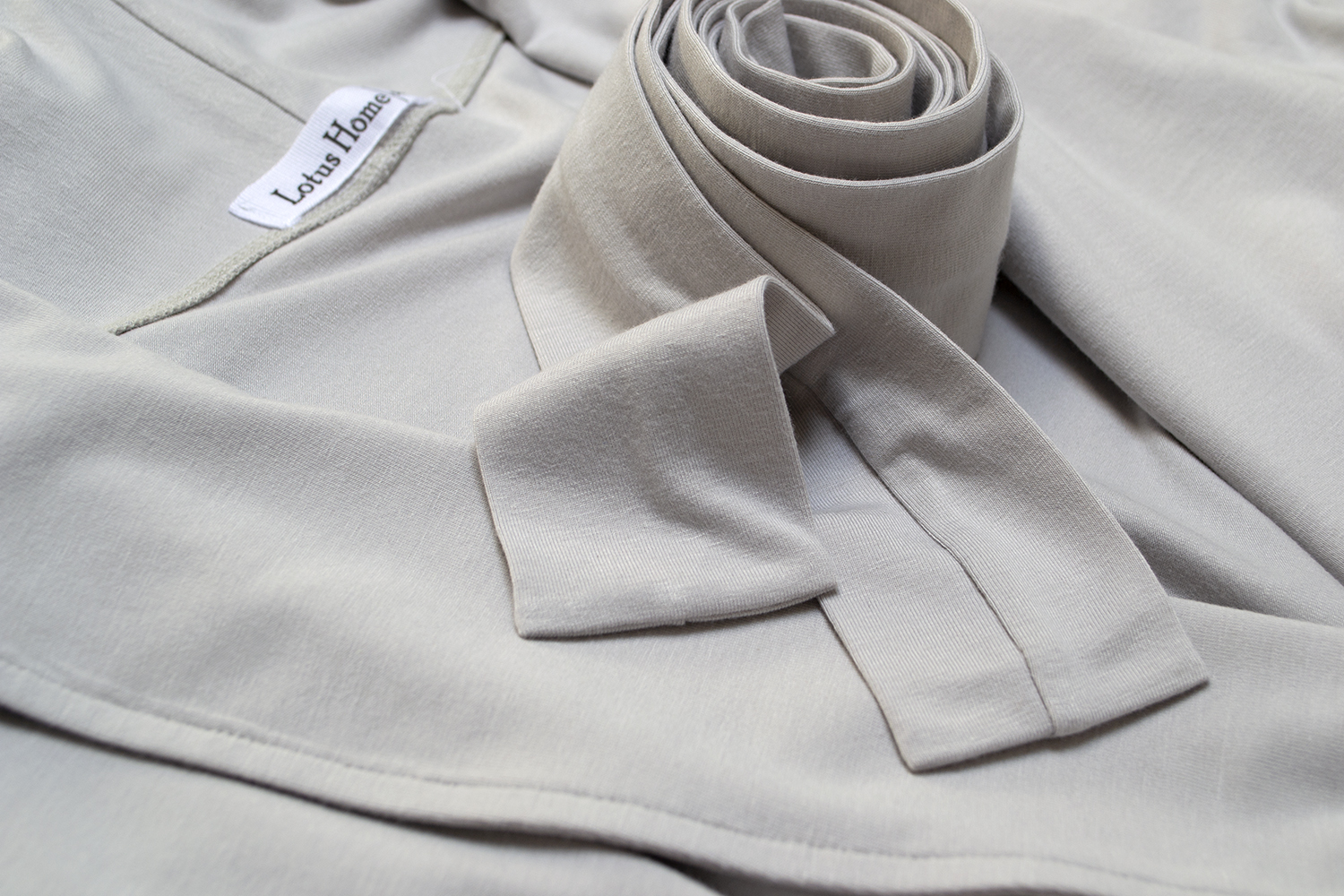 Халат Lotus Home - Affi grey L/XL - фото 5