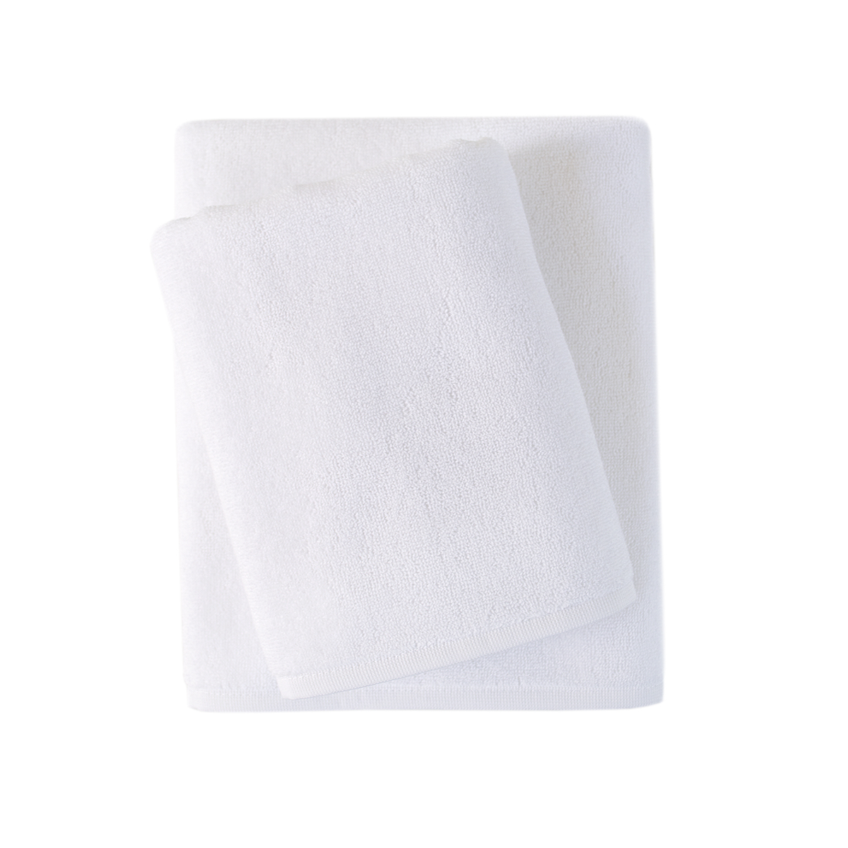Рушник махровий Lotus Home - Total soft white білий 70*140 (20/2) 500 г/м² - фото 2