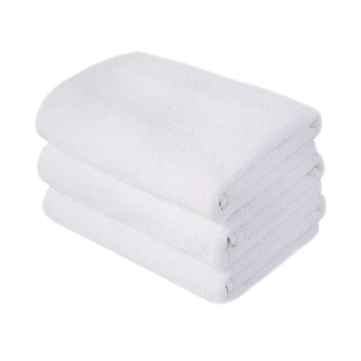 Рушник махровий Lotus Home - Total soft white білий 70*140 (20/2) 500 г/м² - фото 5
