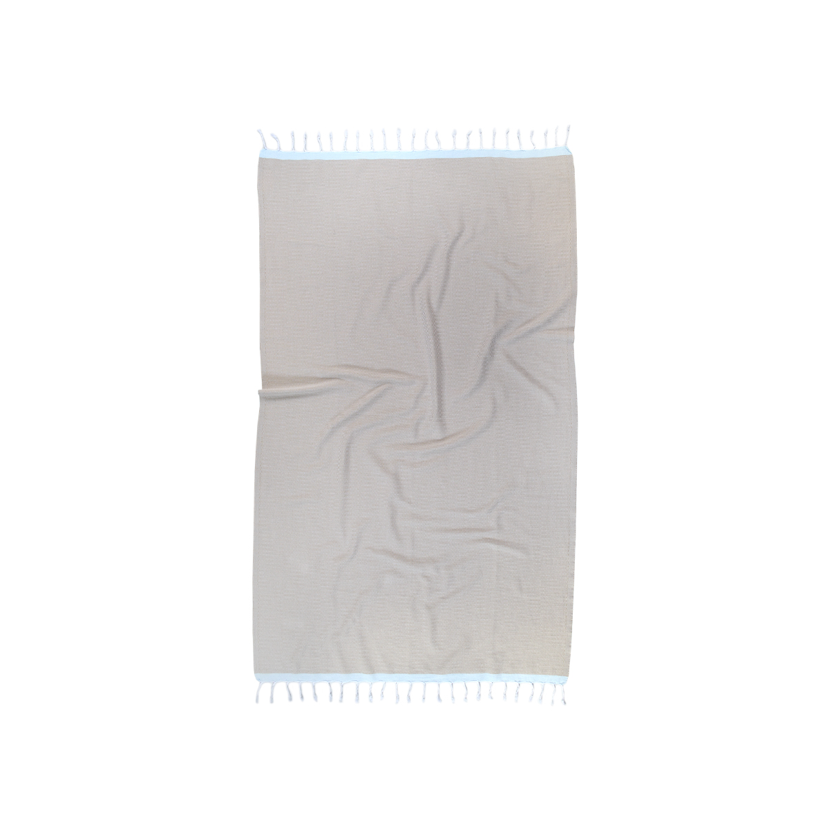 Рушник Barine Pestemal - Basak 95*165 Beige-Mint бежевий-ментоловий