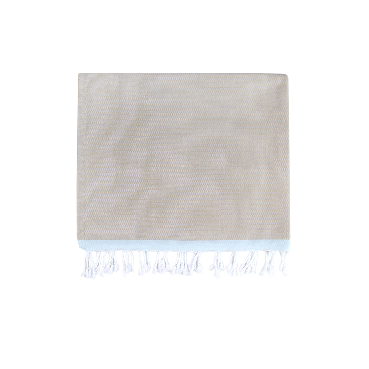 Рушник Barine Pestemal - Basak 95*165 Beige-Mint бежевий-ментоловий - фото 2