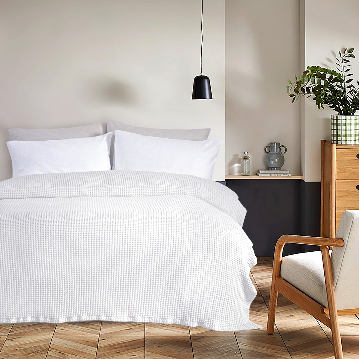 Покривало Lotus Home - Bellia off white молочно-білий 200*220 - фото 2