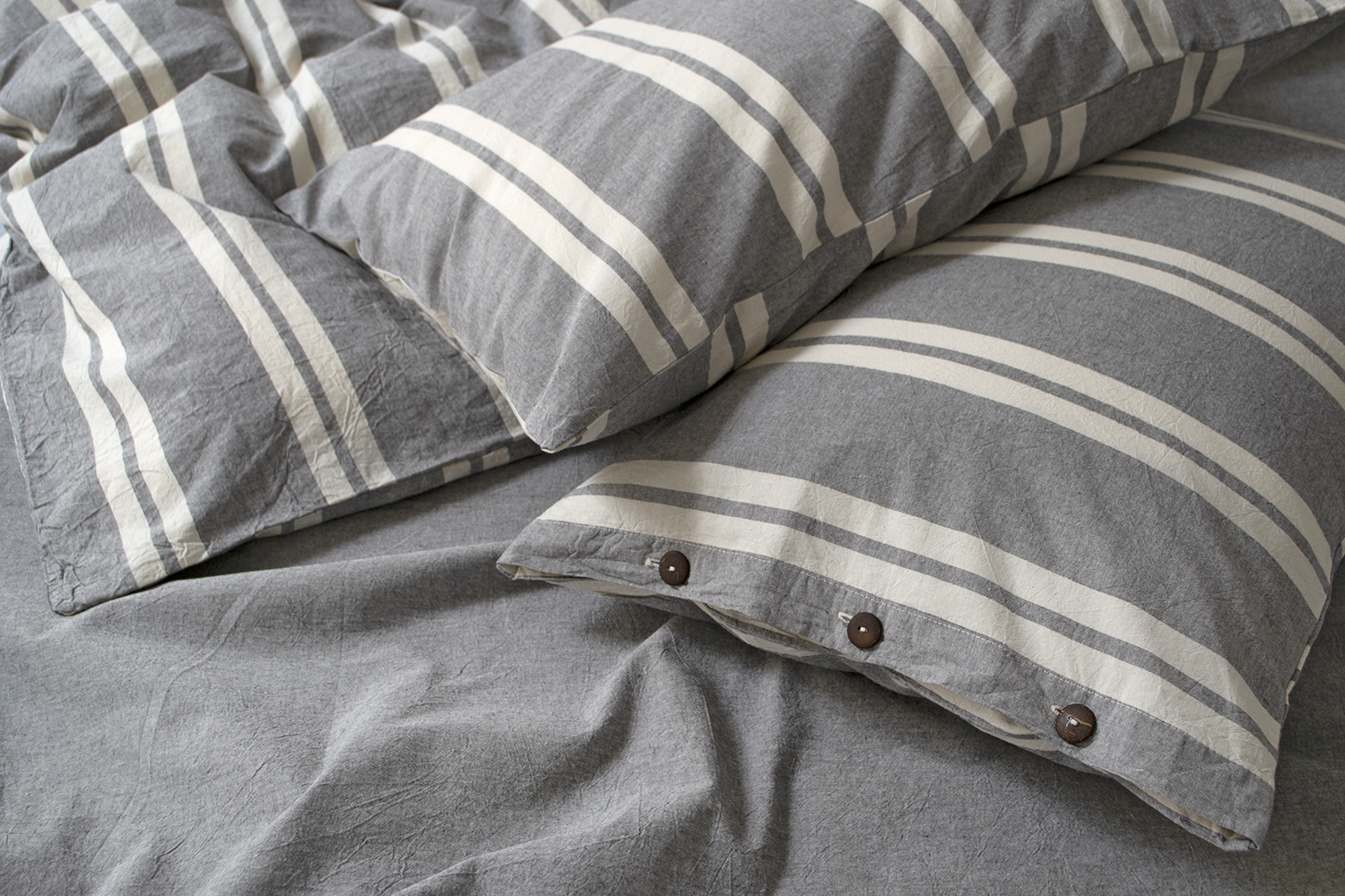 Постільна білизна Lotus Home Washed cotton - Kanden сімейний - фото 5