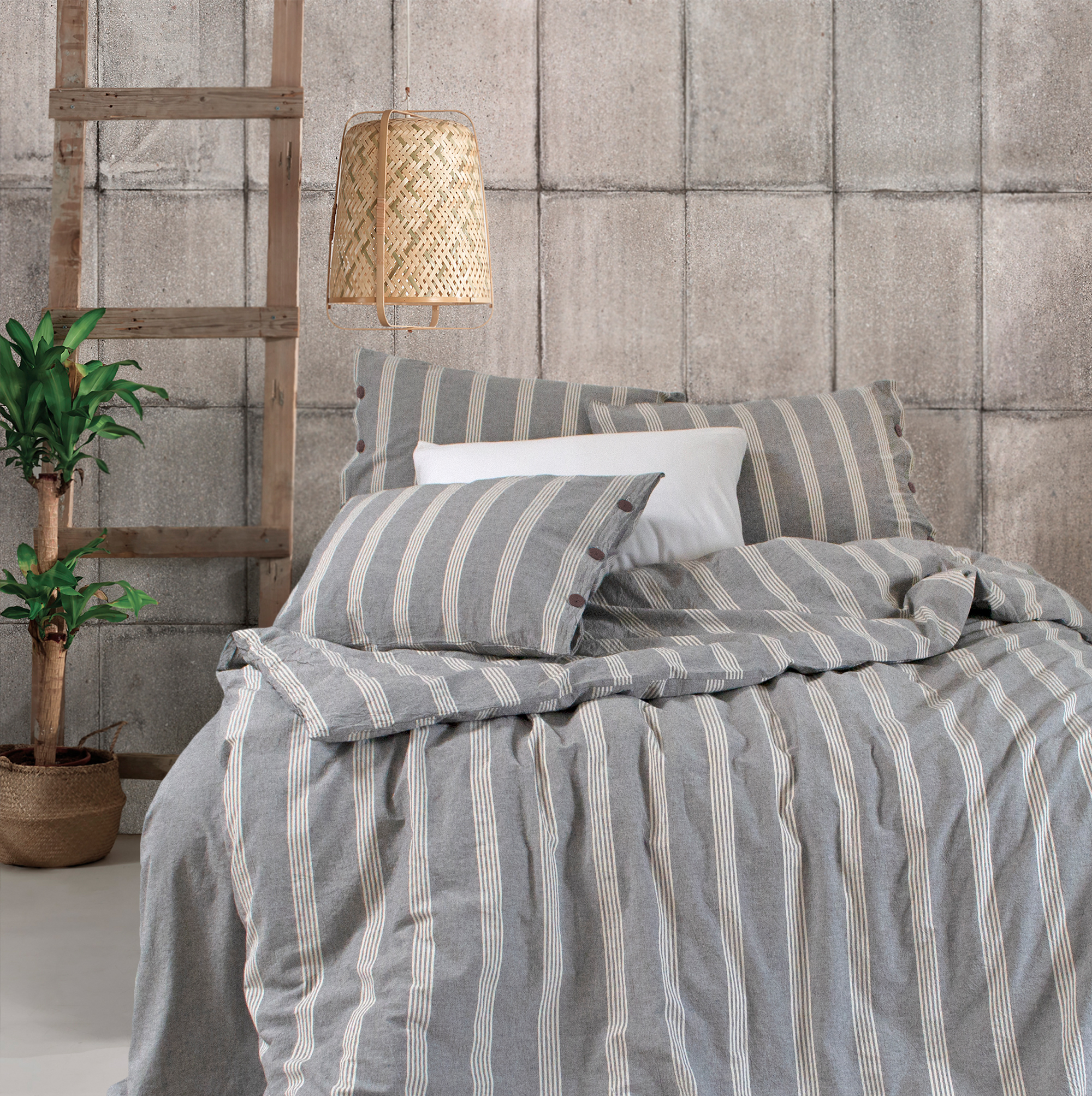 Постільна білизна Lotus Home Washed cotton - Odeme сімейний - фото 2