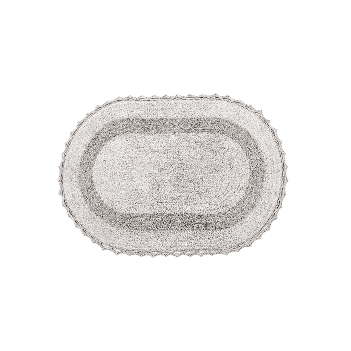 Набір килимків Irya - Vermont a.gri світло сірий 60*90+40*60 - фото 2