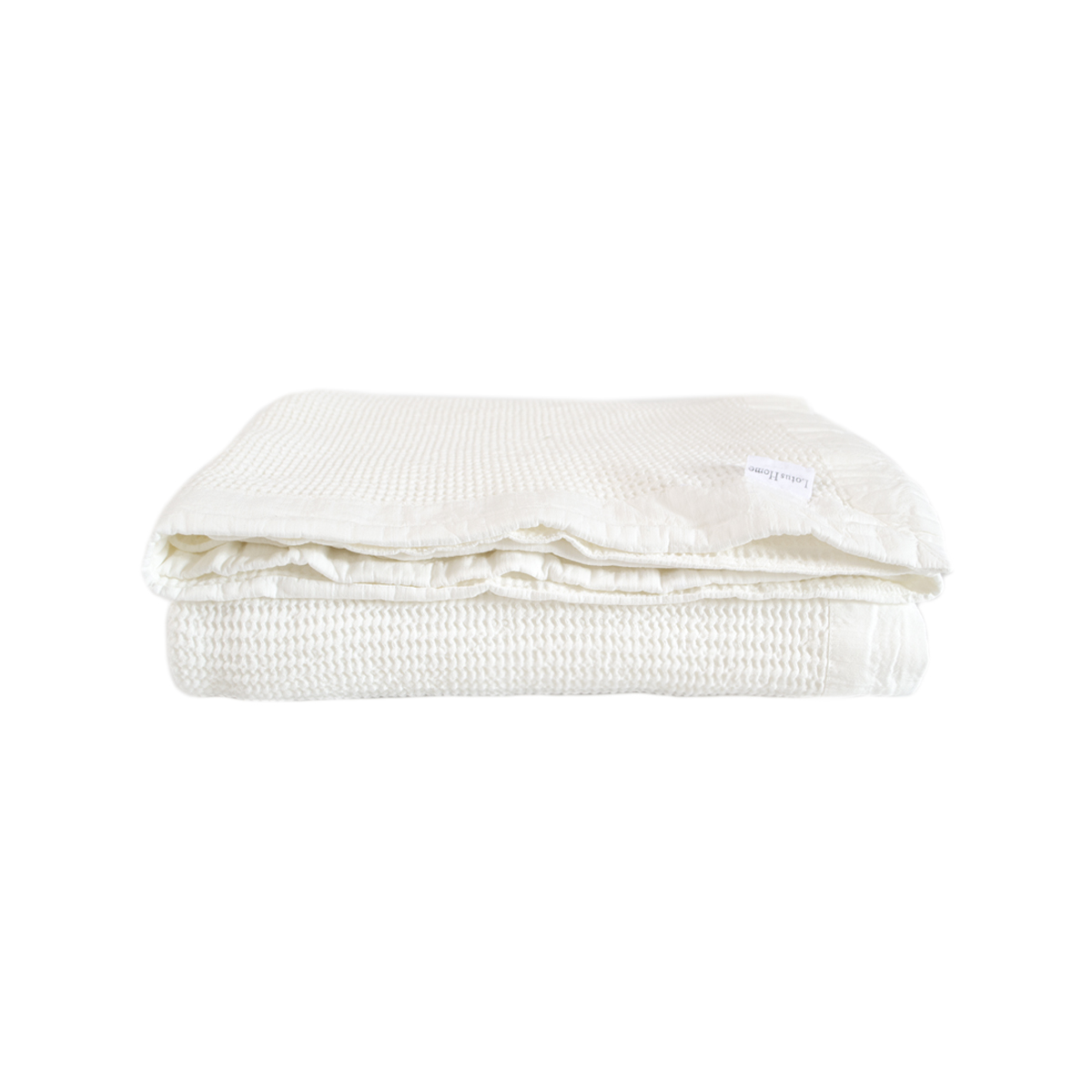 Покривало Lotus Home - Rius off white молочний 240*260 - фото 7