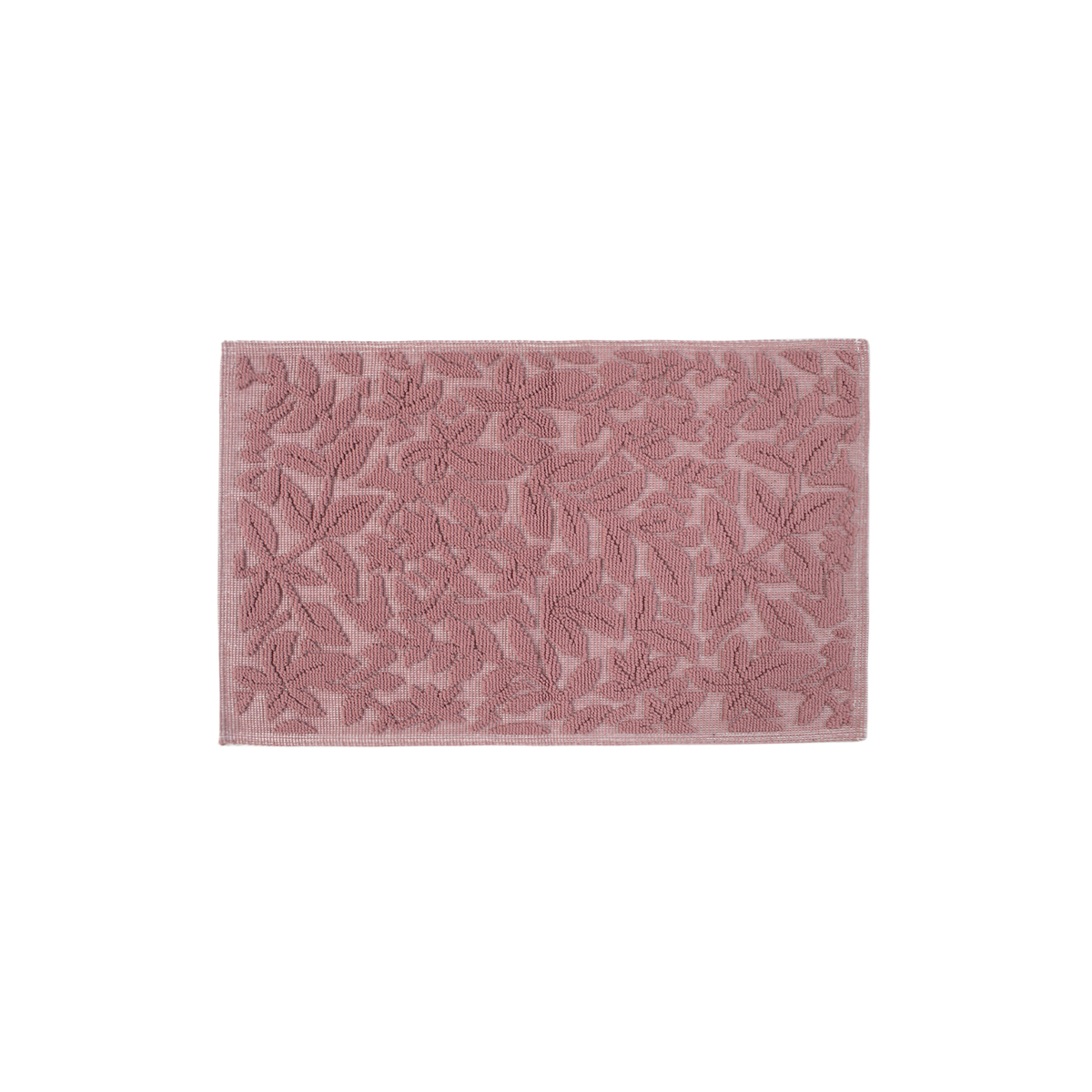 Набір килимків Karaca Home - Kelly Flower murdum сливовий 50*80+50*40 - фото 2
