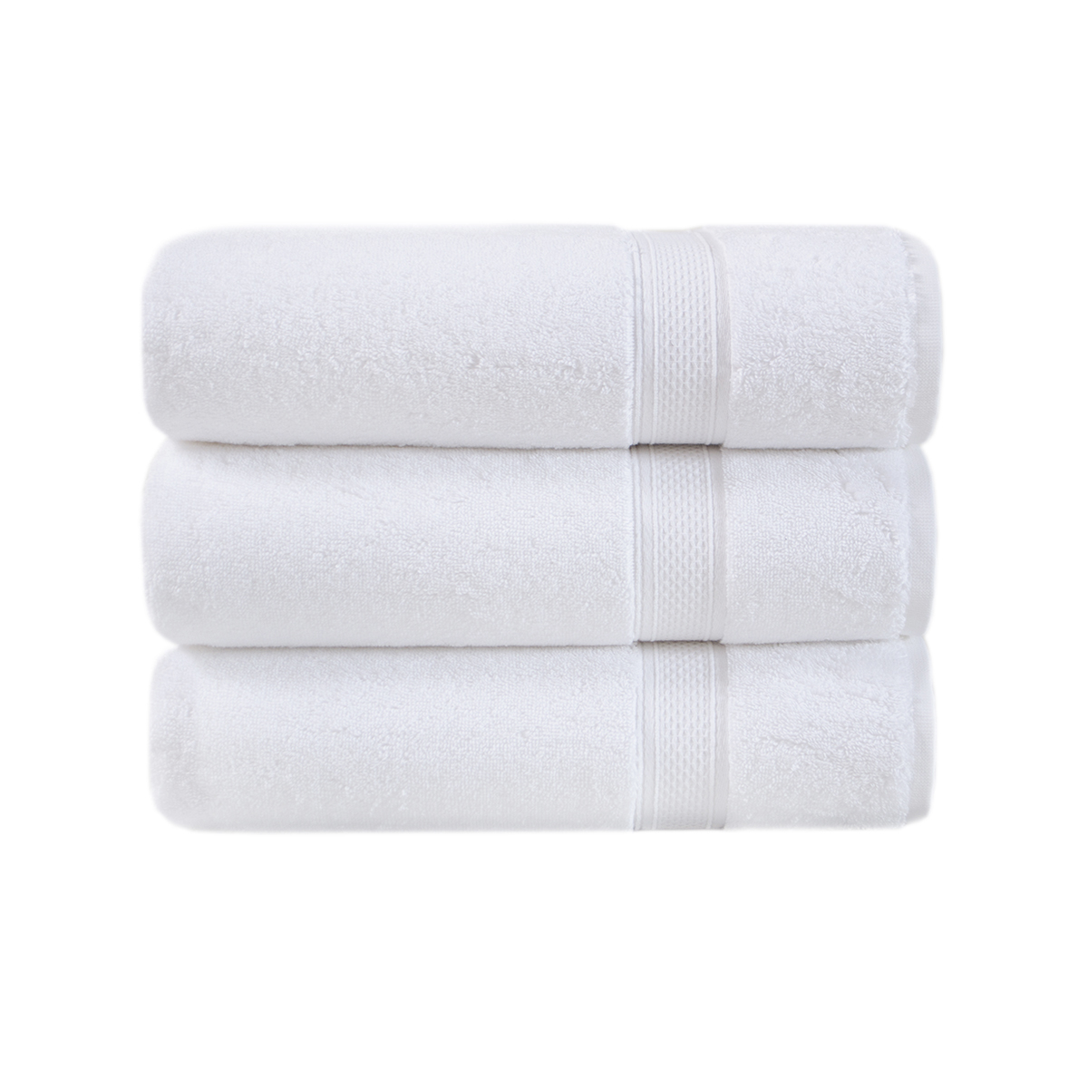 Рушник махровий Lotus Home - Grand soft twist white білий 90*150