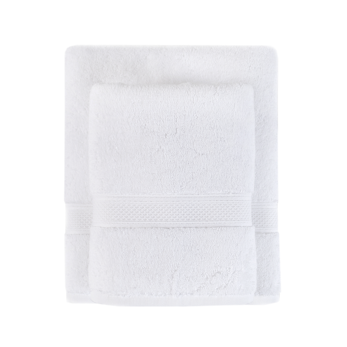 Рушник махровий Lotus Home - Grand soft twist white білий 50*90 - фото 2