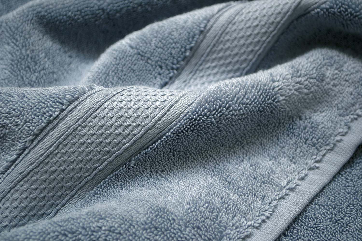 Рушник махровий Lotus Home - Grand soft twist denim денім 50*90 - фото 4