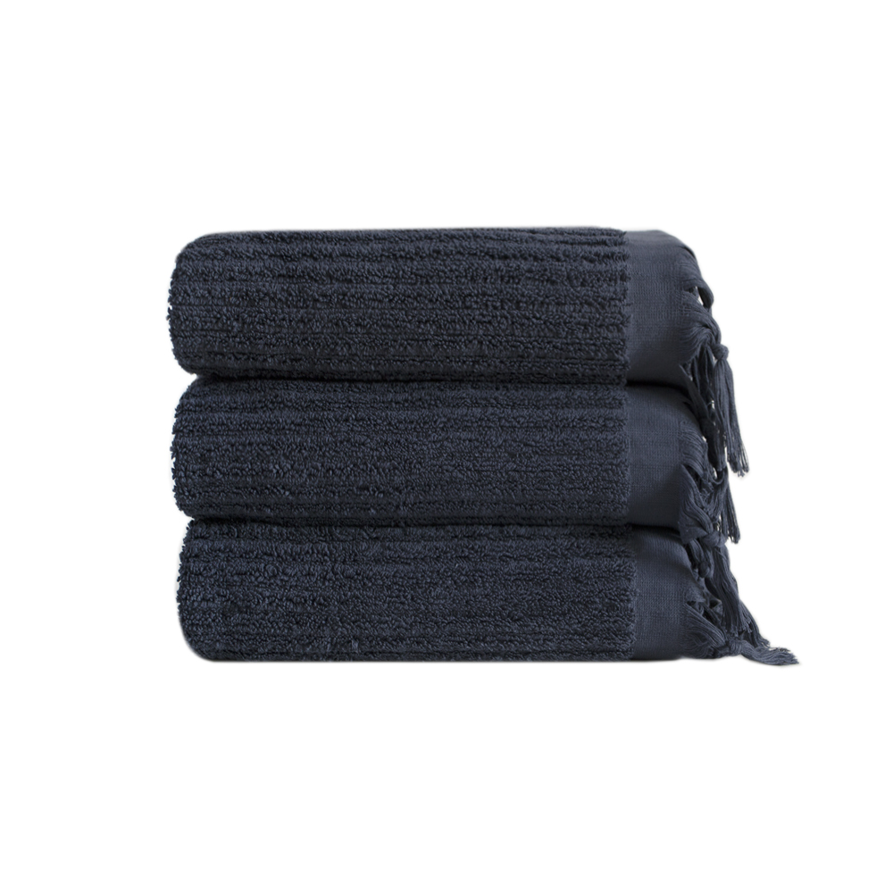 Рушник Barine - Rib indigo синій 45*90