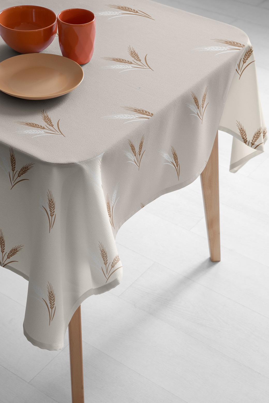 Скатертина Lotus Home - Колоски 140*140