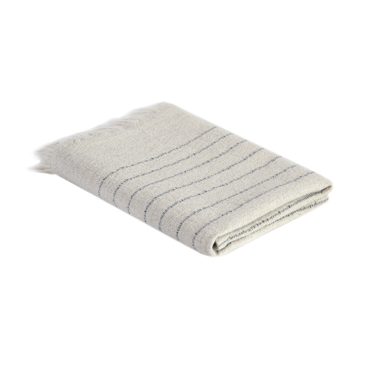 Рушник з льону Lotus Home - Line сірий 50*90 - фото 6